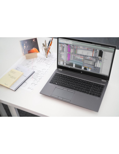 HP Zbook Fury 15 G7 - I7 10750H 2,6 GHZ