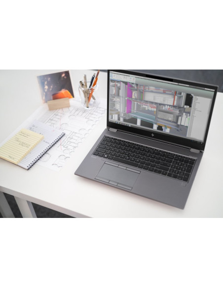 HP Zbook Fury 15 G7 - I7 10750H 2,6 GHZ