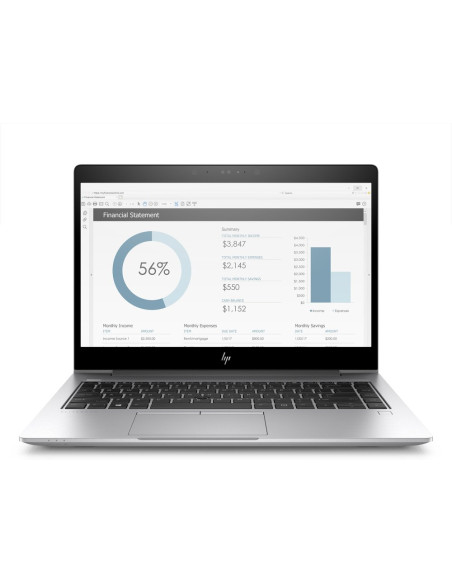 HP EliteBook x360 1030 G3 Intel® Core™ i7 i7-8650U Hybride (2-en-1) 33,8 cm (13.3") Écran tactile 16 Go 512 Go SSD Argent