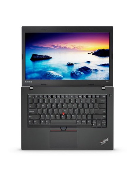 Lenovo ThinkPad L470 Intel® Core™ i5 i5-6300U Ordinateur portable 35,6 cm (14") 8 Go DDR4-SDRAM 256 Go SSD Noir